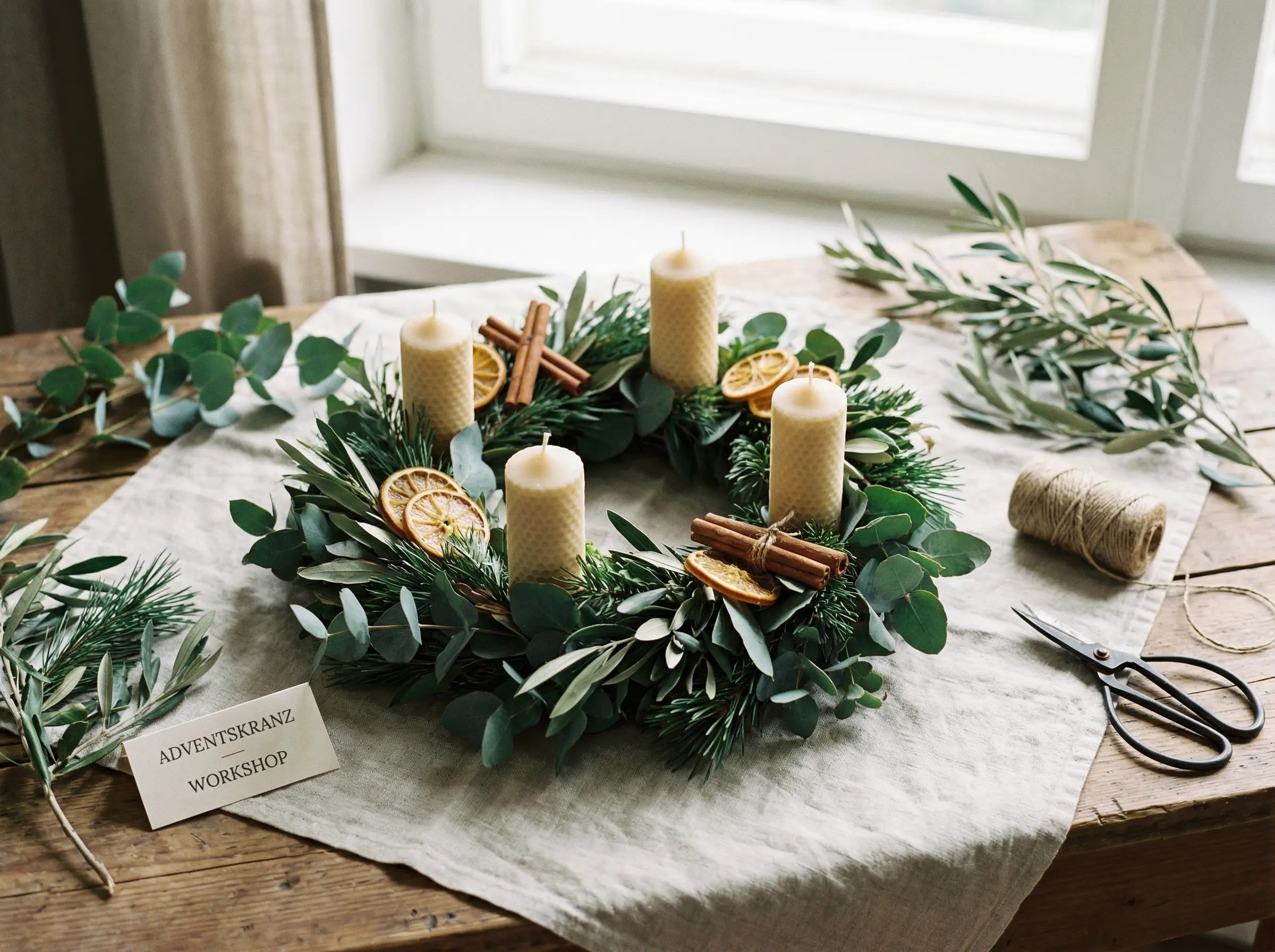 Veranstaltungsbild für Adventskranz-Workshop 